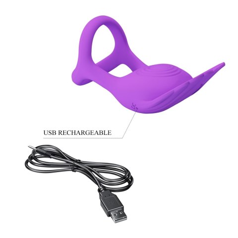 PRETTY LOVE - VIBRANT PENIS RING SILAS Black, 7 vibration functions Pretty Love PRETTY LOVE - VIBRANT PENIS RING SILAS Black, 7 vibration functions Pretty Love