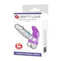 PRETTY LOVE - VIBRANT PENIS RING SILAS Black, 7 vibration functions Pretty Love
