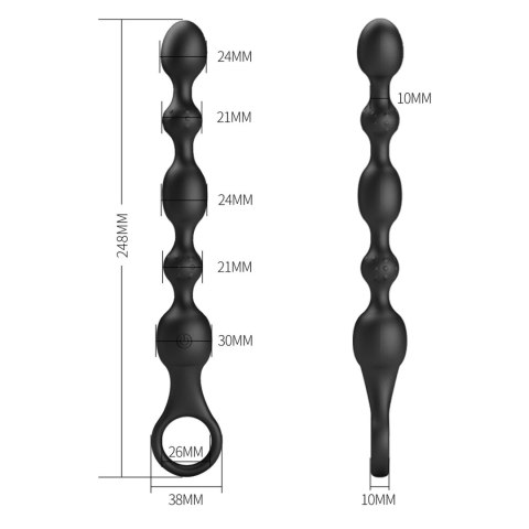 PRETTY LOVE - Van, 10 vibration functions Beaded Anal Vibrator! Pretty Love PRETTY LOVE - Van, 10 vibration functions Beaded Anal Vibrator! Pretty Love