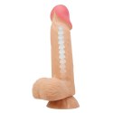 BAILE - Sliding Skin 8,1'' Flesh, Bendable Suction base TPR Baile BAILE - Sliding Skin 8,1'' Flesh, Bendable Suction base TPR Baile