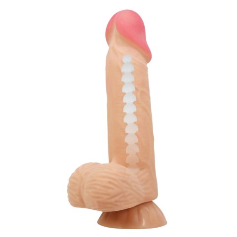 BAILE - Sliding Skin 8,1'' Flesh, Bendable Suction base TPR Baile BAILE - Sliding Skin 8,1'' Flesh, Bendable Suction base TPR Baile