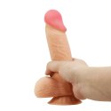 BAILE - Sliding Skin 8,1'' Flesh, Bendable Suction base TPR Baile BAILE - Sliding Skin 8,1'' Flesh, Bendable Suction base TPR Baile