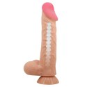 BAILE - Sliding Skin 9,4'' Flesh Bendable Suction base TPR Baile BAILE - Sliding Skin 9,4'' Flesh Bendable Suction base TPR Baile