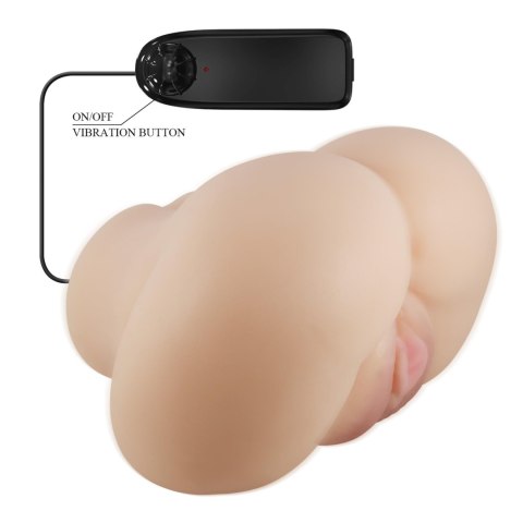 CRAZY BULL - Luna, Vibration Double holes TPR ABS Crazy Bull