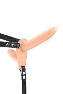 DOUBLE STRAP-ON VIBRATING FLESH STRAP-ON DILDO Fetish Tentation DOUBLE STRAP-ON VIBRATING FLESH STRAP-ON DILDO Fetish Tentation