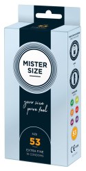 Mister Size 53mm pack of 10 MISTER SIZE Mister Size 53mm pack of 10 MISTER SIZE