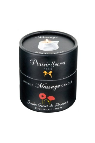 POPPY MASSAGE CANDLE 80ML Secret Pleasure