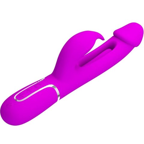 PRETTY LOVE - Kampas Rabbit 3 in 1, multifunction vibrator with tongue violet Pretty Love PRETTY LOVE - Kampas Rabbit 3 in 1, multifunction vibrator with tongue violet Pretty Love
