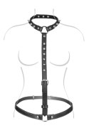 SEXY BUST HARNESS WITH SPIKES Fetish Tentation SEXY BUST HARNESS WITH SPIKES Fetish Tentation