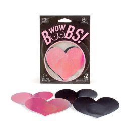 WOW BOOBS! HEART NIPPLE PASTIES Secret Play
