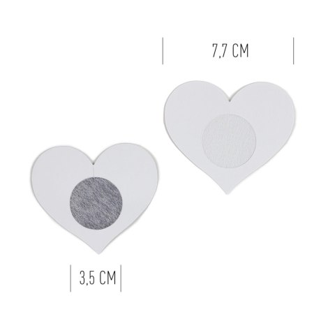 WOW BOOBS! HEART NIPPLE PASTIES Secret Play WOW BOOBS! HEART NIPPLE PASTIES Secret Play