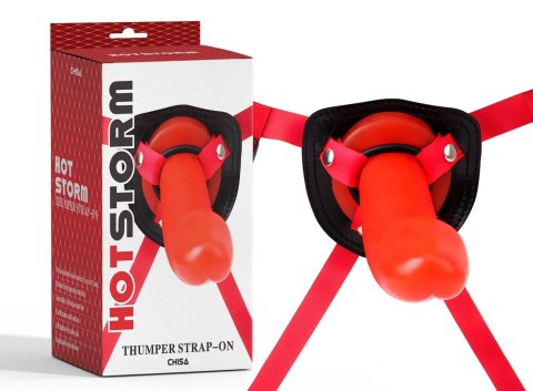 Thumper Strap-on Hot Storm Thumper Strap-on Hot Storm