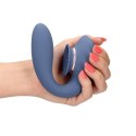 Twitch 3 - Rechargeable Vibrator & Suction - Silicone - 10 Speed - Blue/Grey Innovation Twitch 3 - Rechargeable Vibrator & Suction - Silicone - 10 Speed - Blue/Grey Innovation