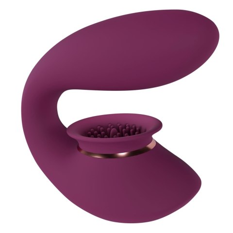 Twitch 3 - Rechargeable Vibrator & Suction - Silicone - 10 Speed - Burgundy Innovation Twitch 3 - Rechargeable Vibrator & Suction - Silicone - 10 Speed - Burgundy Innovation