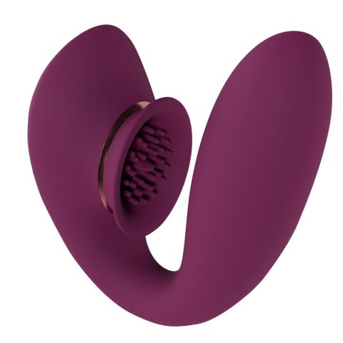 Twitch 3 - Rechargeable Vibrator & Suction - Silicone - 10 Speed - Burgundy Innovation Twitch 3 - Rechargeable Vibrator & Suction - Silicone - 10 Speed - Burgundy Innovation