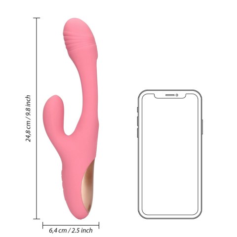 Flapping G-Spot Rabbit Vibrator Loveline Flapping G-Spot Rabbit Vibrator Loveline