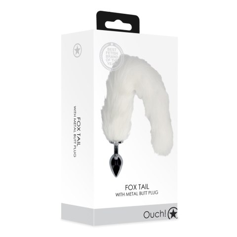 Fox Tail with Metal Butt Plug Ouch! Fox Tail with Metal Butt Plug Ouch!