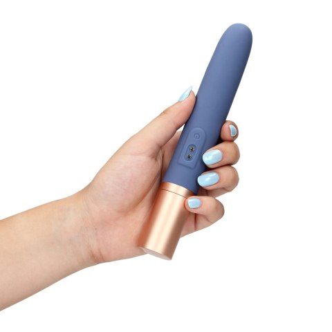 Travel Vibrator with Lube Compartment and Pump Loveline Travel Vibrator with Lube Compartment and Pump Loveline