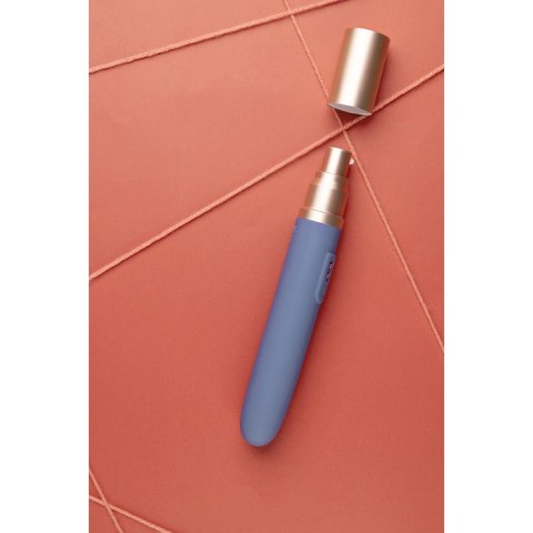 Travel Vibrator with Lube Compartment and Pump Loveline Travel Vibrator with Lube Compartment and Pump Loveline