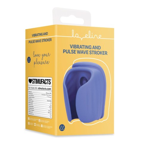 Vibrating and Pulse Wave Stroker Loveline Vibrating and Pulse Wave Stroker Loveline