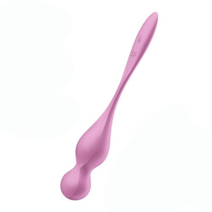 Satisfyer Love Birds 1 - kulka Kegla z aplikacją, różowa