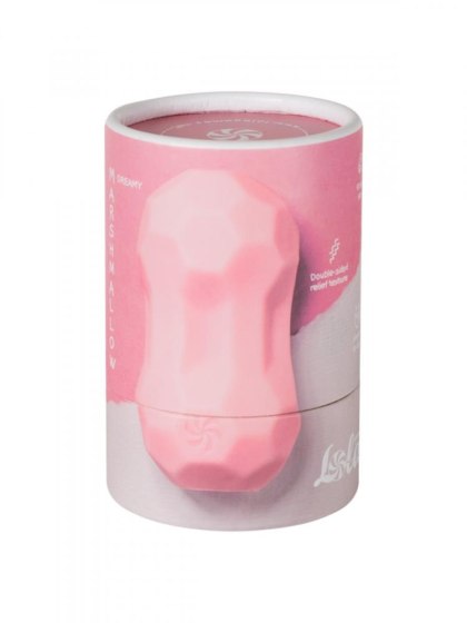 Lola Games Marshmallow Dreamy - mini masturbator z reliefem, różowy