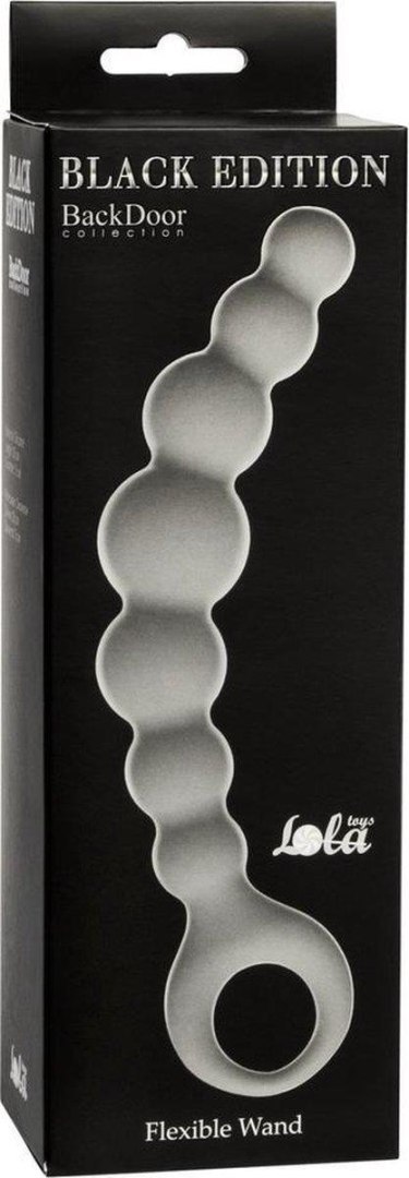 Plug-Anal Beads Flexible Wand Grey Lola Toys Plug-Anal Beads Flexible Wand Grey Lola Toys