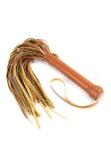 BLAZE ELITE FLOGGER COGNAC VEGAN LEATHER Dream Toys BLAZE ELITE FLOGGER COGNAC VEGAN LEATHER Dream Toys