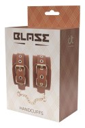 BLAZE ELITE HAND CUFFS COGNAC VEGAN LEATHER Dream Toys BLAZE ELITE HAND CUFFS COGNAC VEGAN LEATHER Dream Toys