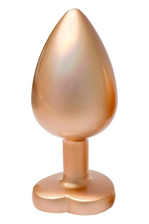 GLEAMING LOVE MATTE GOLD PLUG LARGE Dream Toys GLEAMING LOVE MATTE GOLD PLUG LARGE Dream Toys