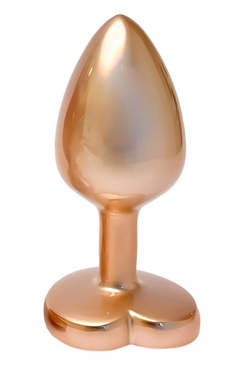GLEAMING LOVE MATTE GOLD PLUG SMALL Dream Toys GLEAMING LOVE MATTE GOLD PLUG SMALL Dream Toys