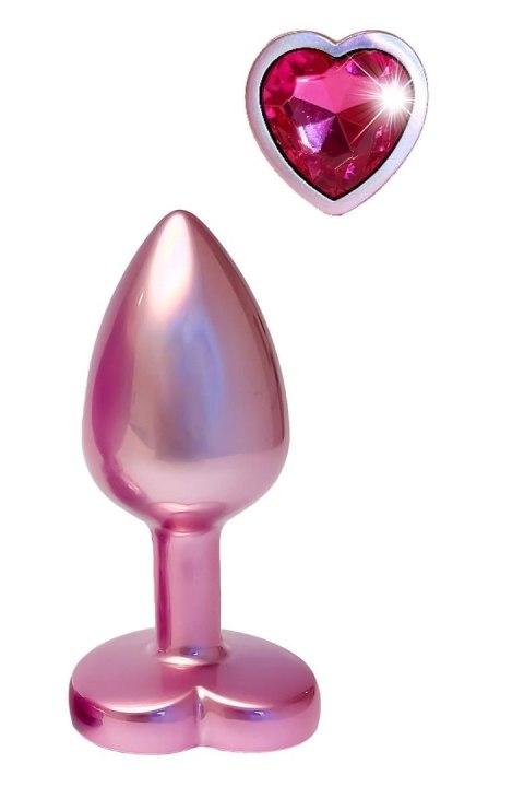 GLEAMING LOVE MATTE PINK PLUG SMALL Dream Toys GLEAMING LOVE MATTE PINK PLUG SMALL Dream Toys