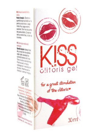 Kiss Clitoris Gel 30ml Natural Cobeco