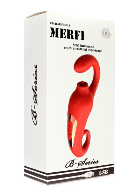 Wibrator-Merfi, 10 vibration functions, 10 frequency tongue licking USB B - Series Power Wibrator-Merfi, 10 vibration functions, 10 frequency tongue licking USB B - Series Power