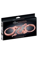 Menottes pour poignets en métal or rose Fetish Premium Menottes pour poignets en métal or rose Fetish Premium