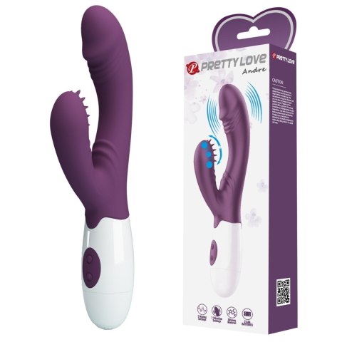 PRETTY LOVE - Andre purple, 3 waving modes 7 vibration functions Pretty Love PRETTY LOVE - Andre purple, 3 waving modes 7 vibration functions Pretty Love