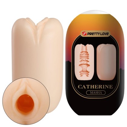 Pretty Love Catherine Masha - dwustronne jajko masturbacyjne, cieliste