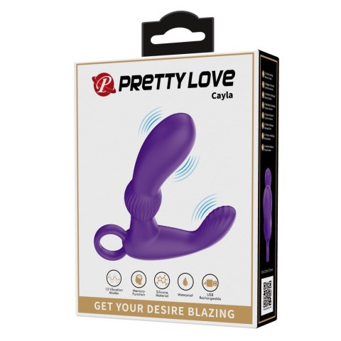 PRETTY LOVE - Cayla purple, 12 vibration functions Memory function Pretty Love PRETTY LOVE - Cayla purple, 12 vibration functions Memory function Pretty Love