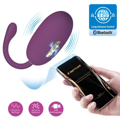 PRETTY LOVE - Doreen, 12 vibration functions 3 electric shock functions Mobile APP Long-distance Control Pretty Love PRETTY LOVE - Doreen, 12 vibration functions 3 electric shock functions Mobile APP Long-distance Control Pretty Love