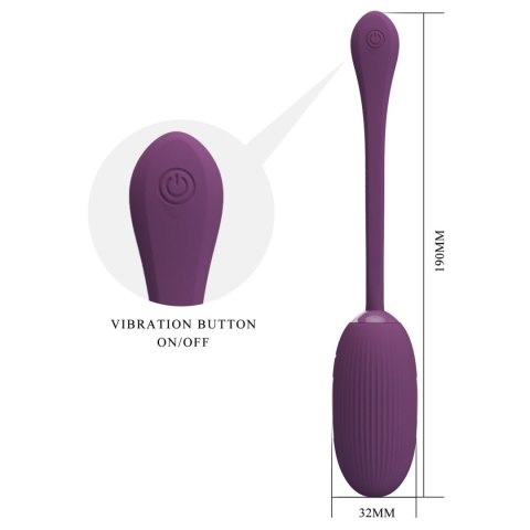PRETTY LOVE - Doreen, 12 vibration functions 3 electric shock functions Mobile APP Long-distance Control Pretty Love PRETTY LOVE - Doreen, 12 vibration functions 3 electric shock functions Mobile APP Long-distance Control Pretty Love