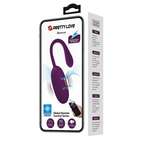 PRETTY LOVE - Doreen, 12 vibration functions 3 electric shock functions Mobile APP Long-distance Control Pretty Love PRETTY LOVE - Doreen, 12 vibration functions 3 electric shock functions Mobile APP Long-distance Control Pretty Love