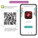PRETTY LOVE - Doreen, 12 vibration functions 3 electric shock functions Mobile APP Long-distance Control Pretty Love PRETTY LOVE - Doreen, 12 vibration functions 3 electric shock functions Mobile APP Long-distance Control Pretty Love