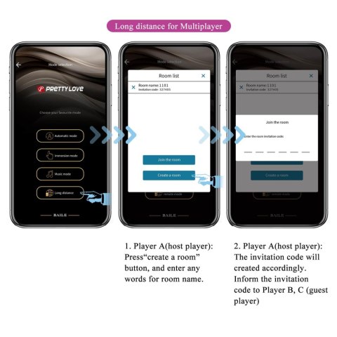 PRETTY LOVE - Doreen, 12 vibration functions 3 electric shock functions Mobile APP Long-distance Control Pretty Love PRETTY LOVE - Doreen, 12 vibration functions 3 electric shock functions Mobile APP Long-distance Control Pretty Love