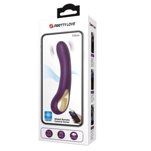 PRETTY LOVE - Ethan purple, 12 vibration functions Mobile APP Long-distance Control Pretty Love PRETTY LOVE - Ethan purple, 12 vibration functions Mobile APP Long-distance Control Pretty Love