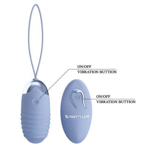 PRETTY LOVE - JESSICA Dream chaser 3, Blue, Wireless remote control 12 vibration functions Pretty Love PRETTY LOVE - JESSICA Dream chaser 3, Blue, Wireless remote control 12 vibration functions Pretty Love
