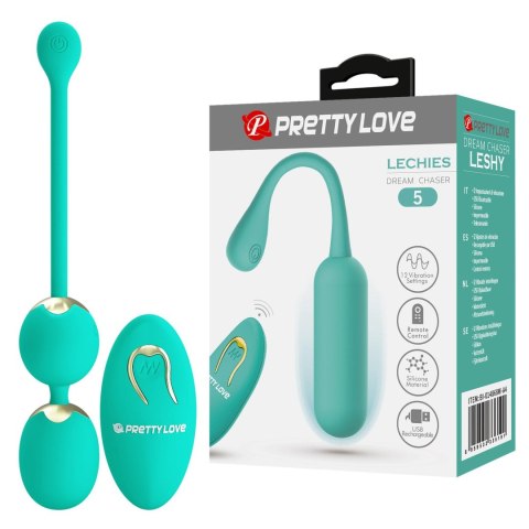PRETTY LOVE - LECHIES Dream chaser 5, Green, Wireless remote control 12 vibration functions Memory function Pretty Love PRETTY LOVE - LECHIES Dream chaser 5, Green, Wireless remote control 12 vibration functions Memory function Pretty Love