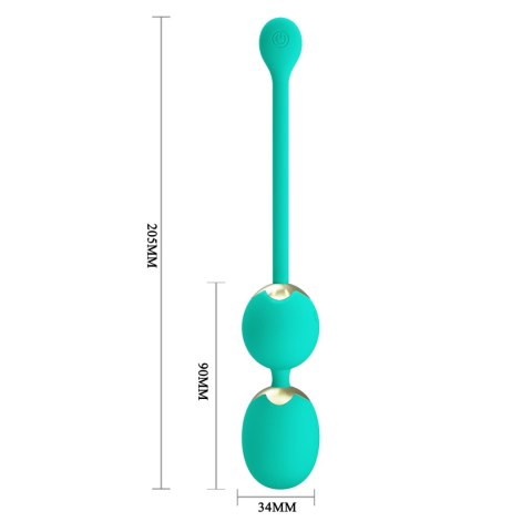 PRETTY LOVE - LECHIES Dream chaser 5, Green, Wireless remote control 12 vibration functions Memory function Pretty Love PRETTY LOVE - LECHIES Dream chaser 5, Green, Wireless remote control 12 vibration functions Memory function Pretty Love