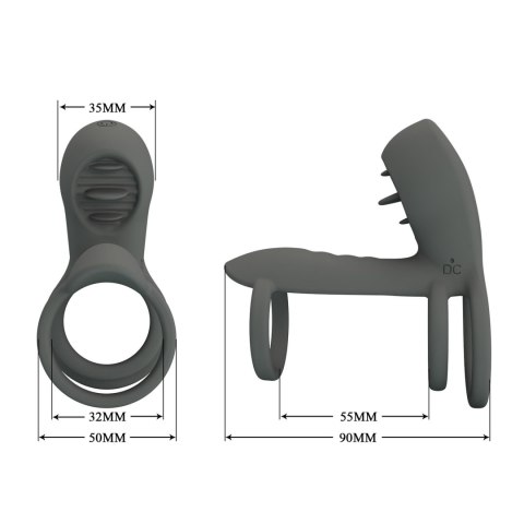 PRETTY LOVE - Master ring, 12 vibration functions 12 licking settings Memory function Pretty Love PRETTY LOVE - Master ring, 12 vibration functions 12 licking settings Memory function Pretty Love