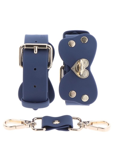 Silicone Wrist Cufs Set Blue Taboom Silicone Wrist Cufs Set Blue Taboom