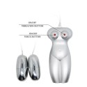 BAILE - Masturbator toy, TPR, double vibrating egg with voice, tighten,shrink 3AAA batteries Baile BAILE - Masturbator toy, TPR, double vibrating egg with voice, tighten,shrink 3AAA batteries Baile